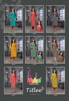 Maira Titlee 4 Heavy Party Wear Rayon Embroidery Kurti Collection